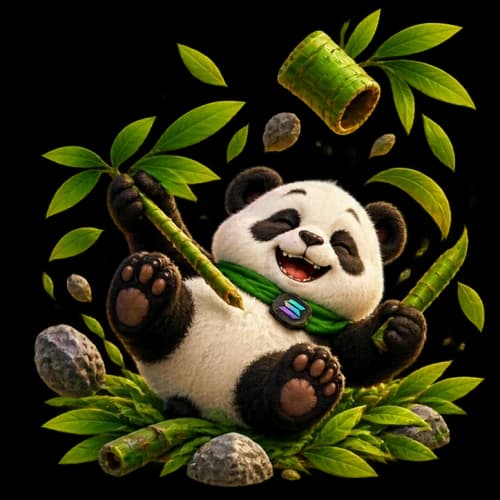 ZhuBao enjoy the chaos bamboo object